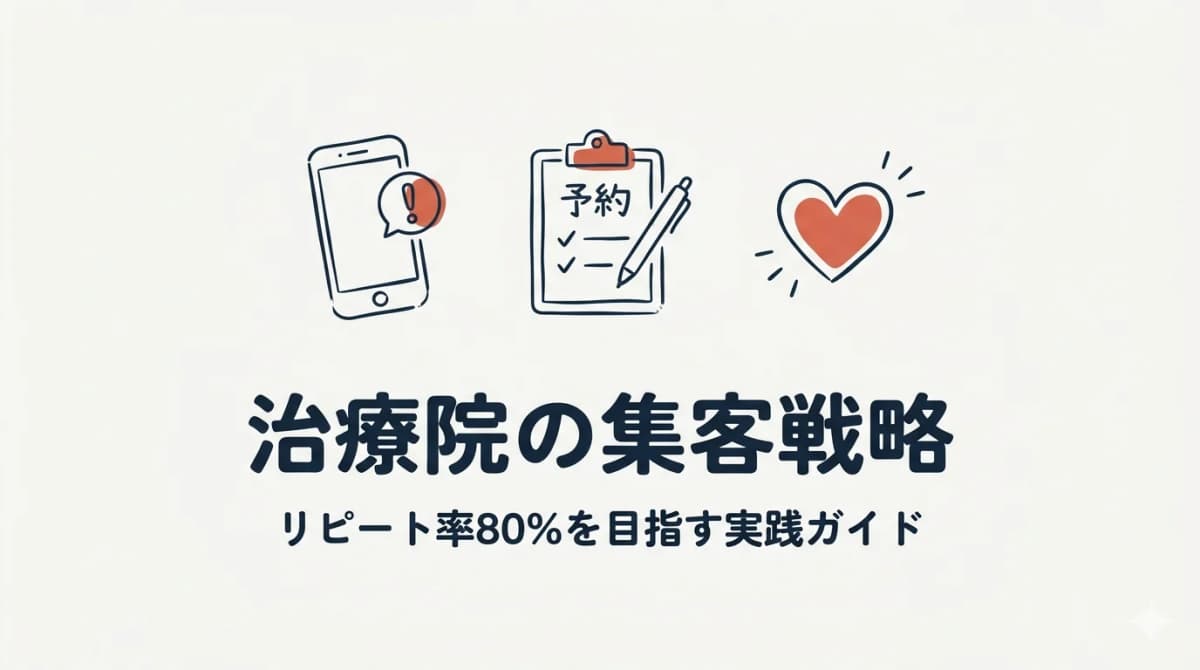 治療院の集客を成功させる実践ガイド|新規獲得からリピート率向上まで